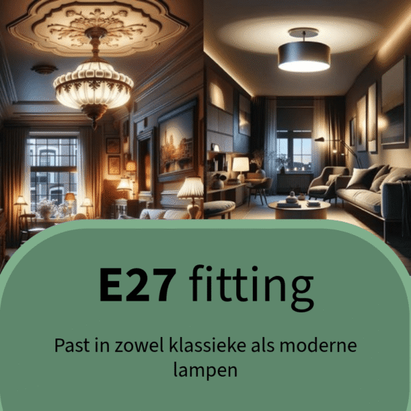 Sidef spaarlamp E27 14W - slaapkamer/woonkamer
