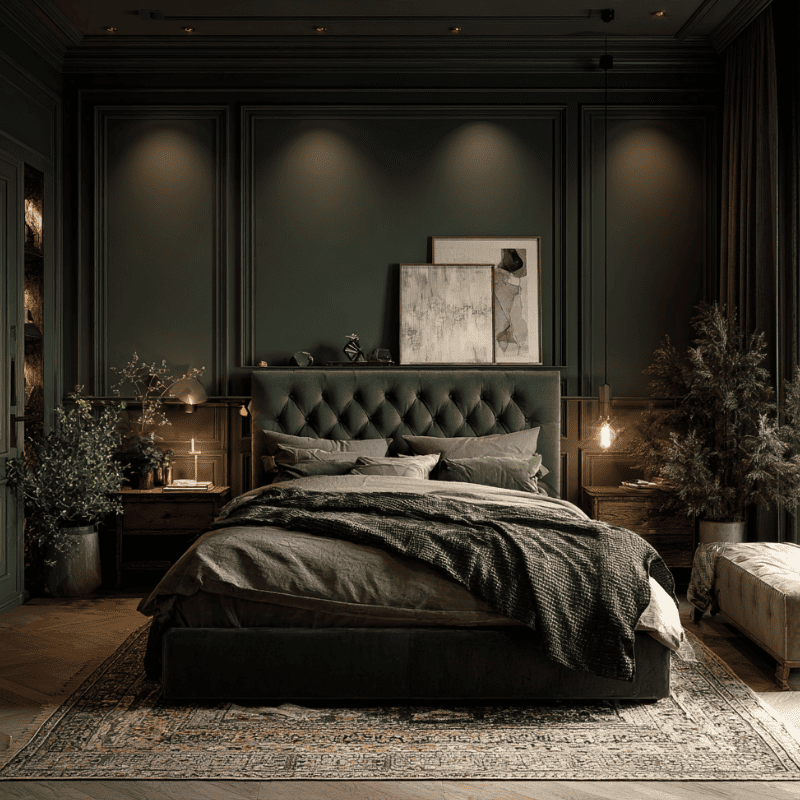 Lichte slaapkamer met witte lakens, beige kussens en zachte decoratieve verlichting – ideaal voor slaapkamerlamp kiezen met een warme uitstraling.