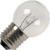 Schiefer E27 Kogel Gloeilamp | 15W 2700K 70lm 220V/240V | Dimbaar