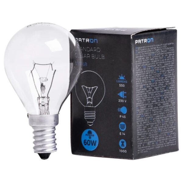 393658_mw_800_mh_800-1.jpg Patron E14 Kogel Gloeilamp | 60W 2700K 550Lm | Dimbaar