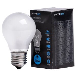 Patron E27 Gloeilamp | 40W 2700K 290Lm | Dimbaar
