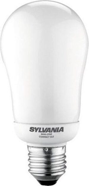 Sylvania Peertje Spaarlamp E27 - 15W - Warm wit licht (2700K) - 820 lumen - 6 jaar - Niet Dimbaar - A60