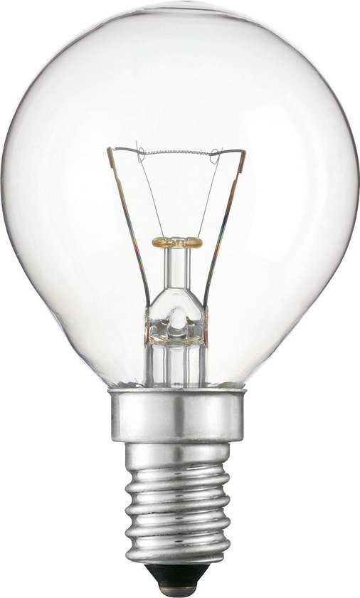 506x840.jpg Osram Kogel Gloeilamp E14 - 11W - Warm wit licht (2700K) - 50 lumen - 1 jaar - Niet Dimbaar