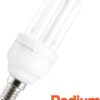 Radium Stick Spaarlamp E14 9W Warm wit licht 2700K 420 lumen