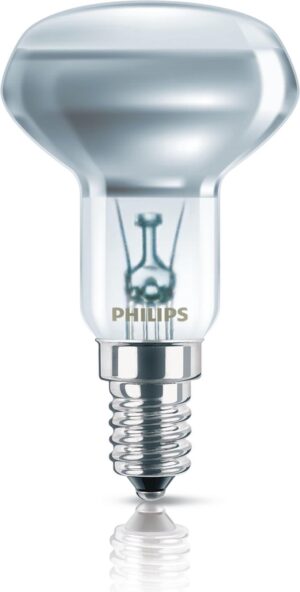 GE Reflector Gloeilamp E14 - 25W - Warm wit licht (2700K) - 150 lumen - 1 jaar - Dimbaar - R50