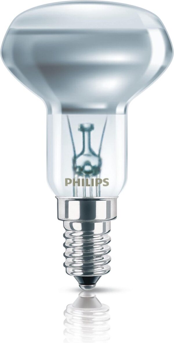 608x1200.jpg GE Reflector Gloeilamp E14 - 25W - Warm wit licht (2700K) - 150 lumen - 1 jaar - Dimbaar - R50