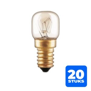 6153127779701-20x-vnl-e14-ovenlamp-25w-300-220-240v 20x VNL E14 Ovenlamp | 25W 300° | 220-240V