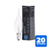 6153128172143-20x-patron-e14-tip-kaars-gloeilamp-25w-2700k-170lm-dimbaar 20x Patron E14 Tip Kaars Gloeilamp | 25W 2700K 170Lm | Dimbaar