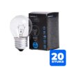 6153128764799-20x-patron-e27-kogel-gloeilamp-40w-2700k-350lm-dimbaar 20x Patron E27 Kogel Gloeilamp | 40W 2700K 350Lm | Dimbaar