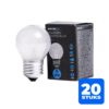 6153129625631-20x-patron-e27-kogel-gloeilamp-40w-2700k-325lm-mat-dimbaar 20x Patron E27 Kogel Gloeilamp | 40W 2700K 325Lm Mat | Dimbaar