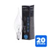 6153131792772-20x-patron-e14-tip-kaars-gloeilamp-40w-2700k-350lm-dimbaar 20x Patron E14 Tip Kaars Gloeilamp | 40W 2700K 350Lm | Dimbaar