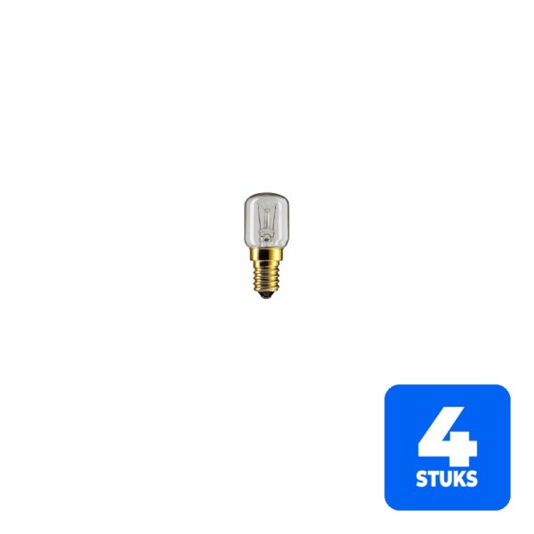 6153136148178-4x-philips-03871550-ovenlamp-25w-e14-230v 4x Philips 03871550 Ovenlamp | 25W E14 230V