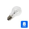 8x Schiefer E27 Gloeilamp | 100W 2700K 1110lm 235V | Dimbaar