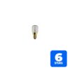 6153138776706-6x-philips-03659950-ovenlamp-t22-e14-15w-230v-300c 6x Philips 03659950 | Ovenlamp T22 E14 | 15W 230V | 300ºC