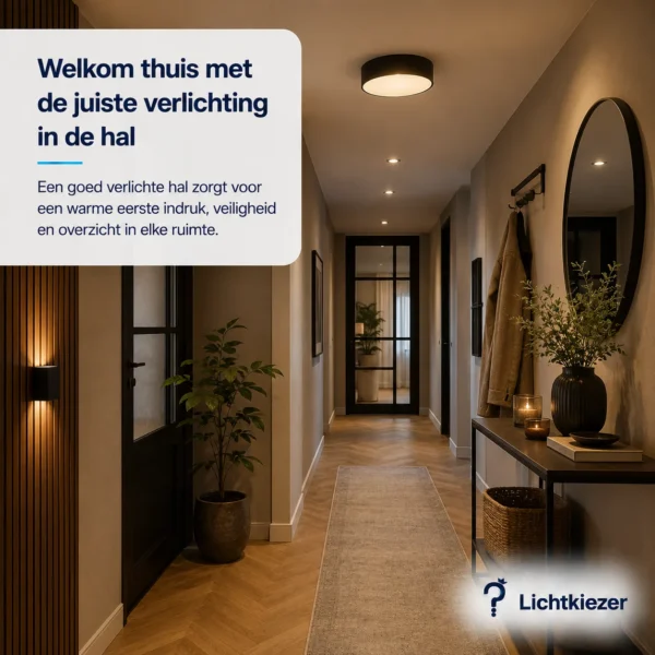 Keuzehulp voor passende verlichting in de hal