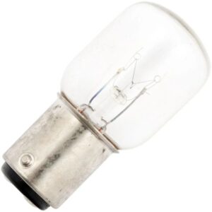 Schiefer Gloeilamp BA15D - 15W - 60V - Warm wit (2700K) - 120 lumen - 1 jaar - Dimbaar