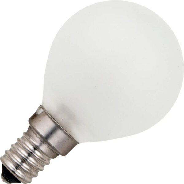13542_mw_800_mh_800_3-5.jpg Schiefer E14 Kogel Gloeilamp | 15W 2700K 150lm 220V/240V Mat | Dimbaar