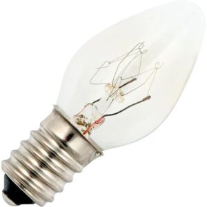 Schiefer Standaard Gloeilamp E14 - 15W - Warm wit (2700K) - 60 lumen - 1 jaar - Dimbaar