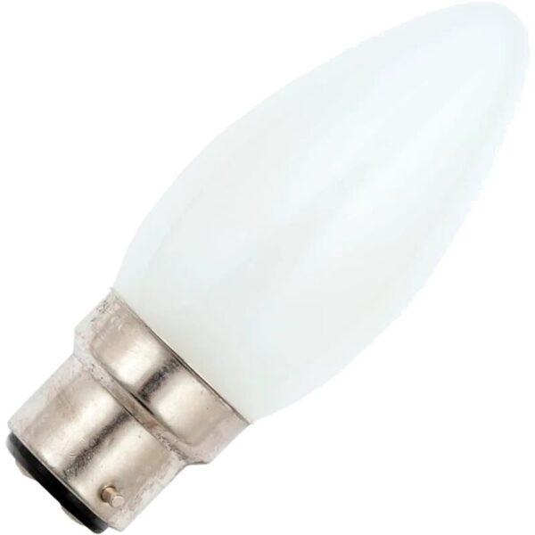 13547_mw_800_mh_800_1-2.jpg Schiefer Ba22d Kaars Gloeilamp | 60W 2700K 635lm 230V Mat | Dimbaar