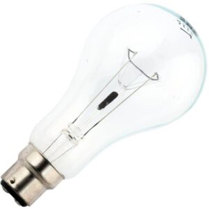 Schiefer Ba22d Gloeilamp | 200W 2700K 2200lm 130V | Dimbaar