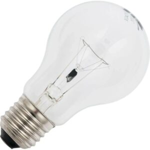 Schiefer Peer Gloeilamp E27 - 40W - Warm wit (2700K) - 350 lumen - 1 jaar - Dimbaar