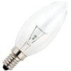 Schiefer E14 Kaars Gloeilamp | 40W 2700K 370lm 65V | Dimbaar