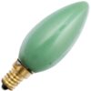 Schiefer E14 Kaars Gloeilamp | 25W Groen 30lm 230V | Dimbaar