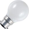 Schiefer Ba22d Globe Gloeilamp | 20W 2700K 220lm 28V Ø50mm | Opaal Dimbaar