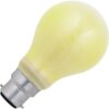 Schiefer Ba22d Gloeilamp | 60W Geel 130lm 230V | Dimbaar