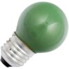 Schiefer E27 Kogel Gloeilamp | 25W Groen 220V/240V | Dimbaar