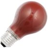 Schiefer E27 Gloeilamp | 40W Rood 230V | Dimbaar