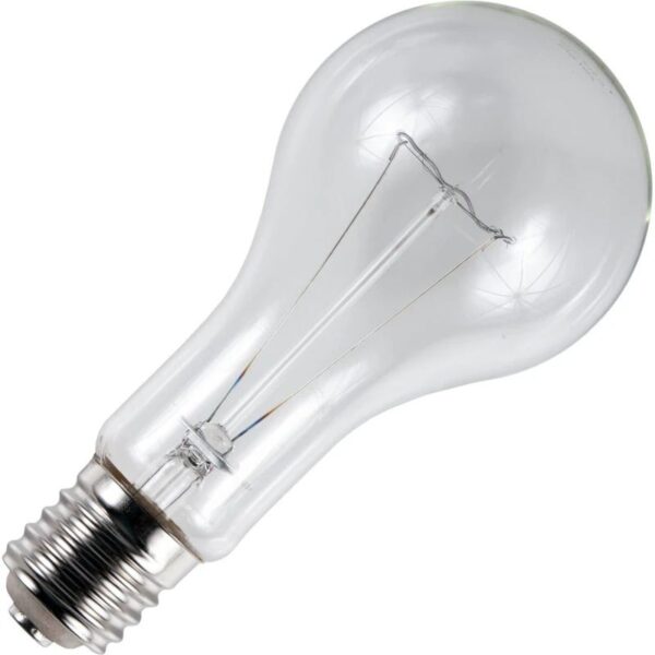 Schiefer Peer Gloeilamp E40 - 300W - Warm wit (2700K) - 3825 lumen - 1 jaar - Dimbaar
