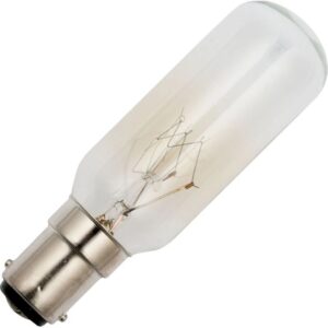 Schiefer Gloeilamp BA15D - 25W - Warm wit (2700K) - 130 lumen - 1 jaar - Dimbaar