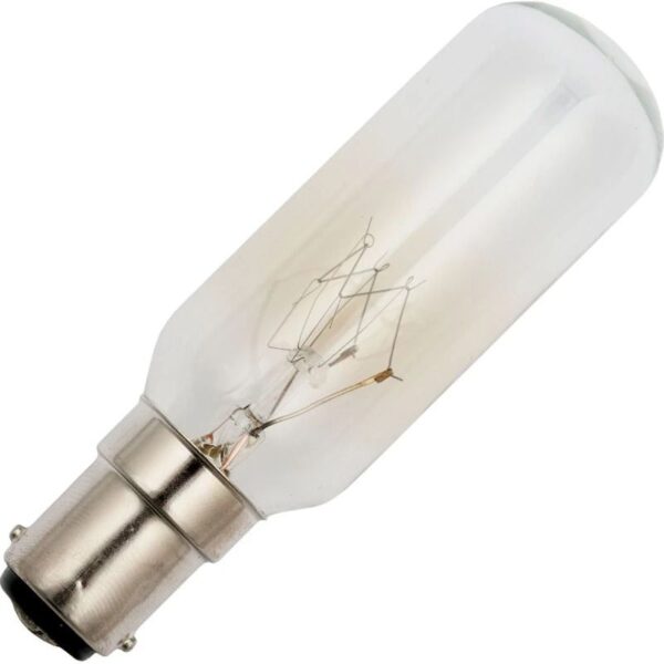 Schiefer Gloeilamp BA15D - 25W - Warm wit (2700K) - 130 lumen - 1 jaar - Dimbaar
