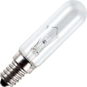 Schiefer Gloeilamp E14 - 15W - 24V - Warm wit (2700K) - 80 lumen - 1 jaar - Dimbaar
