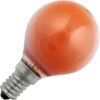 Schiefer E14 Kogel Gloeilamp | 15W Oranje 30lm 220V/240V | Dimbaar