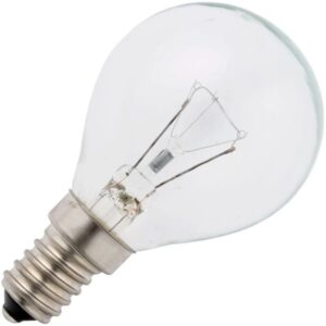 Schiefer Gloeilamp E14 - 40W - 42V - Warm wit (2700K) - 450 lumen - 1 jaar - Dimbaar