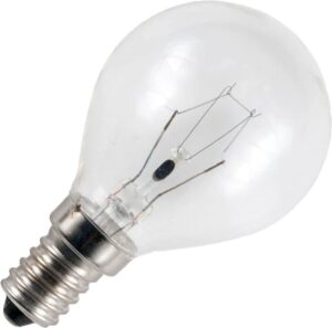 Schiefer Gloeilamp E14 - 25W - Warm wit (2700K) - 170 lumen - 1 jaar - Dimbaar