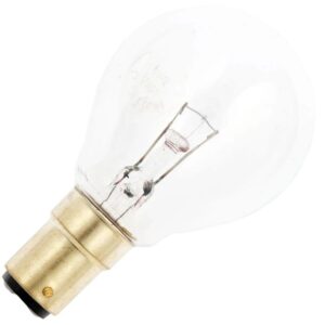 Schiefer Ba15d Kogel Gloeilamp | 15W 2700K 150lm 24V | Dimbaar