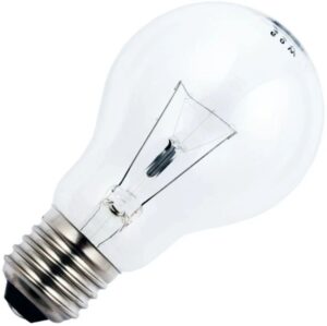 Schiefer Peer Gloeilamp E27 - 60W - Warm wit (2700K) - 650 lumen - 1 jaar - Dimbaar