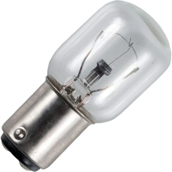 Schiefer Gloeilamp BA15D - 5W - 24V - Warm wit (2700K) - 90 lumen - 1 jaar - Dimbaar