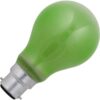 Schiefer Ba22d Gloeilamp | 60W Groen 70lm 230V | Dimbaar