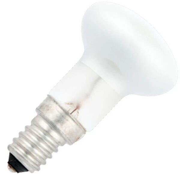 13885_mw_800_mh_800_1-2.jpg Schiefer E14 R39 Reflector Gloeilamp | 30W 2700K 220V/240V Mat Zilver 45° | Dimbaar