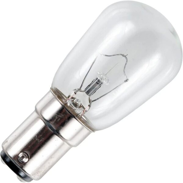 Schiefer BA15d Buis Gloeilamp | 25W 2700K 220lm 24V | Dimbaar