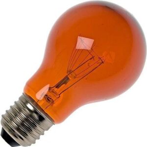 Schiefer Peer Gloeilamp E27 - 60W - Warm wit (2700K) - 475 lumen - 1 jaar - Dimbaar