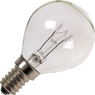 Schiefer E14 Kogel Gloeilamp | 15W 2700K 105lm 220V/240V | Dimbaar