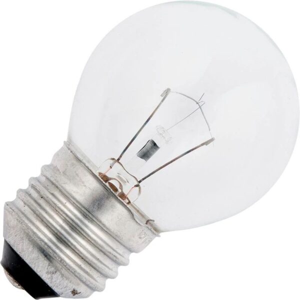 Schiefer E27 Kogel Gloeilamp | 25W 2700K 220lm 12V | Dimbaar