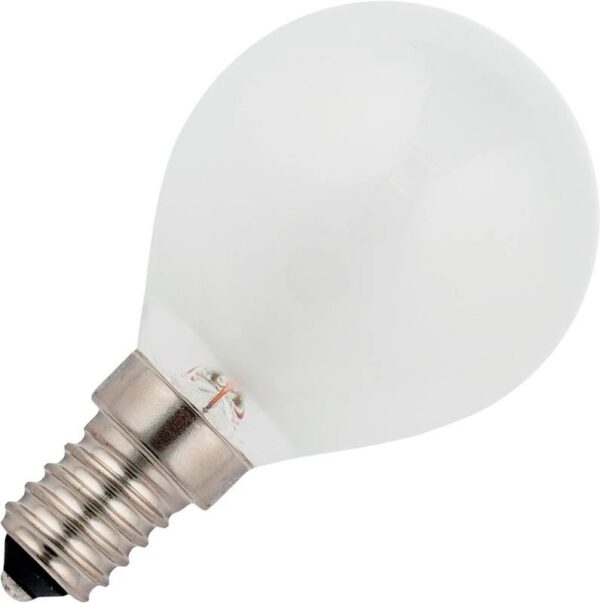 14192_mw_800_mh_800_28-2.jpg Schiefer E14 Kogel Gloeilamp | 25W 2700K 300lm 12V Mat | Dimbaar