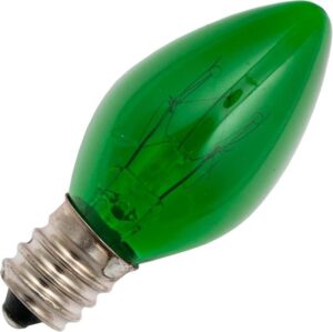 Schiefer Standaard Gloeilamp E12 - 10W - Warm wit (2700K) - 1 jaar - Dimbaar