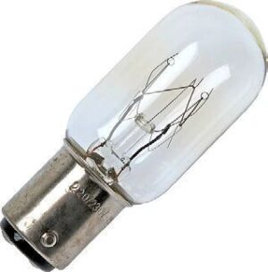 Schiefer Gloeilamp BA15D - 15W - 130V - Warm wit (2700K) - 120 lumen - 1 jaar - Dimbaar